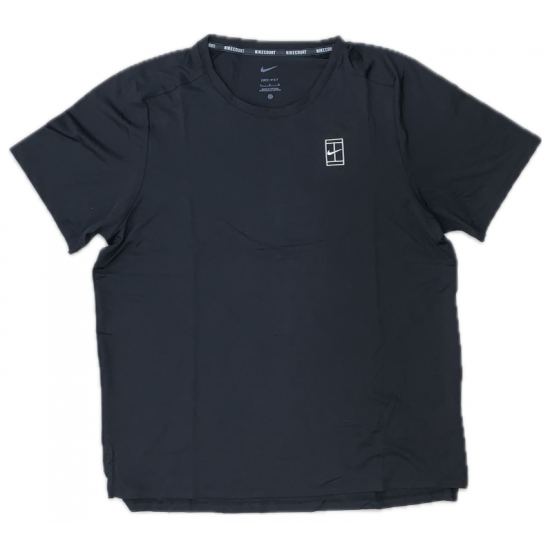 CAMISETA NIKE COURT ADVANTAGE DRIFIT - PRETO